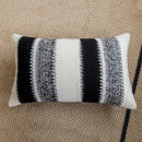GobekUsa Knitted Crochet Cushion Cover Black Gray White Nordic Simple Luxury Pillowcase