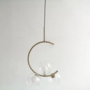 GobekUsa Glass Ball LED Chandelier for Dining Room, Kitchen, Bedroom, Bar