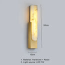 GobekUsa 7W LED Marble Wall Lamp - Modern Nordic Gold Sconces for Stylish Indoor Lighting