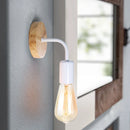 GobekUsa Hemp Rope Wall Lamp E27 Indoor Outdoor Loft Industrial Sconce Bedside Lamp