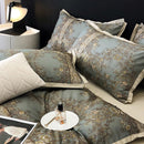 GobekUsa Egyptian Cotton Luxury Bedding Set: Duvet, Sheet, Pillowcases - 1000TC Soft & Silky