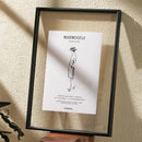 GobekUsa Clear Frame Modern Hangable Picture Frame Acrylic Home Decor