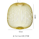 GobekUsa Industrial Birdcage Iron Table Lamp for Bar, Restaurant, Hotel - LED Lighting