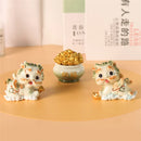 GobekUsa Chinese Mythology Lion Figurines for Luck, Wealth, and Protection