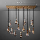 GobekUsa LED Pendant Light Chandeliers for Living Room Staircase Indoor Lighting