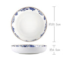 GobekUsa Blue Lotus Dinnerware & Tea Set
