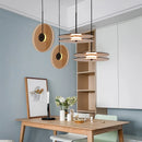 GobekUsa Amber Smoke Gray Glass Pendant Lamp for Dining Room & Bar Decor