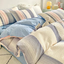 GobekUsa Jacquard Cotton Bedding Set for Queen King Size - Skin Friendly Comforter Cover