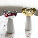 GobekUsa Golden Tray Dessert Bowl Fruit Snack Plate Home Decor Storage Container