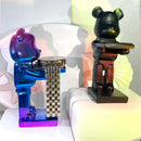 GobekUsa Bear Statue Watch Rack: Smart Watch Display & Storage Stand