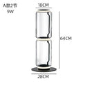 GobekUsa Glass LED Floor Lamp: Modern Nordic Design for Living Room and Bedroom Decor