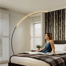 GobekUsa Arc RGB LED Corner Floor Lamp for Dining Living Room Decor