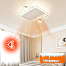 GobekUsa Kids Bedroom Ceiling Fan with Remote Control and Modern LED Light