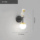 GobekUsa Kids Astronaut Wall Lamp: Modern Space Theme Bedroom Light Fixture