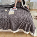 GobekUsa Lambswool Coral Flannel Blanket for Home & Office - Cozy Sofa & Bed Cover
