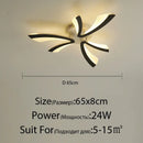 GobekUsa LED Ceiling Chandelier with Remote Control for Home Décor