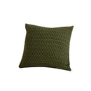 GobekUsa Cable Knit Cotton Pillow Cover Soft Ivory Burnt Orange 45x45cm 50x50cm 60x60cm