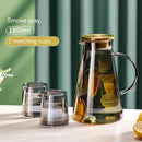GobekUsa Glass Juice Kettle Set - Large Capacity, High Temp Resistant, Nordic Style