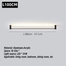 GobekUsa LED Strip Wall Lamp for Living Room Bedroom Ceiling, Modern Minimalist Atmosphere
