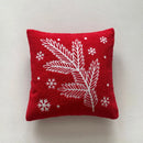 GobekUsa Christmas Cartoon Embroidered Pillow Cover Set, Festive Decorative Cushions