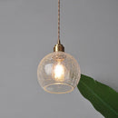 GobekUsa Glass Globe LED Pendant Light - Adjustable Modern Nordic Hanging Fixture