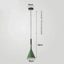 Nordic Black Metal Pendant Light With E27 Socket