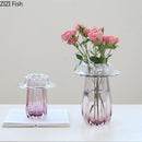 GobekUsa Glass Vase Hydroponics Table Decoration Flowers Arrangement Room Decor