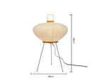 GobekUsa Japanese Rice Paper Floor Lamp by Noguchi Yong for Bedroom and Parlor Lighting