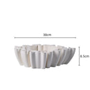 GobekUsa Geometric Ceramic Flower Pot Sculpture Home Decor