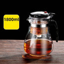 GobekUsa Glass Tea Kettle with Infuser for Brewing Tea and Herbal Drinks