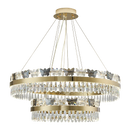 GobekUsa Crystal Butterfly Living Room Lamp: Luxury Postmodern Dining Room Lighting