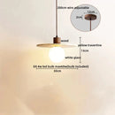 GobekUsa LED Yellow Travertine Hanging Lamp for Home Decor and Lighting Fixtures