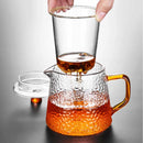 GobekUsa Borosilicate Glass Teapot with Infuser for Puer Tea and Boiling Water