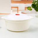 GobekUsa Kitchen Microwave Steamer Pot for Soup Dumplings and Rice
