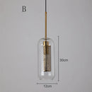 GobekUsa Glass Ball Pendant Light: Modern Hanging Lamp for Kitchen, Dining, Living Room