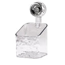 GobekUsa Bathroom Shelf Suction Cup Storage Rack - Wall Mounted Draining Basket