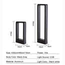 GobekUsa LED Lawn Lamp: Waterproof 10W Modern Aluminum Garden Light for Villa Courtyard Landscape and Bollards