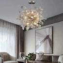 GobekUsa LED Ceiling Chandelier Nordic Luxury Design for Living Dining Bedroom Lighting