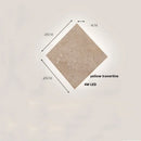 GobekUsa LED Wall Lamp Sconce Yellow Travertine Square Stair Light Waterproof Fixture