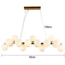 GobekUsa Glass Ball LED Pendant Lights for Home Decor and Luminaires