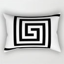 GobekUsa Geometric Wave Line Waist Pillowcase Set