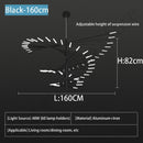 GobekUsa LED Fireworks Ceiling Pendant Light - Modern Luxury Dimmable Room Decoration