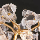 GobekUsa Crystal Branch Ceiling Chandelier | Indoor Dining Living Room Light Fixture