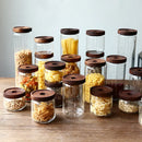 GobekUsa Glass Hermetic Storage Jars with Airtight Lids