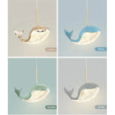 GobekUsa Dolphin Chandelier: Modern Luxury Pendant Light for Living Room and Children's Bedroom