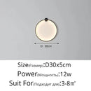 GobekUsa Elegant Round Wall Sconces for Home Indoor Lighting