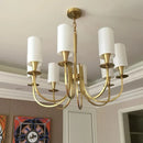 GobekUsa Copper Ceiling Chandelier for Living Room Kitchen Bedroom Lighting