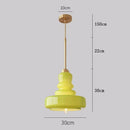 GobekUsa Glass Pendant Lights Ceiling Suspension for Kitchen Island Bedroom Living Dining Room