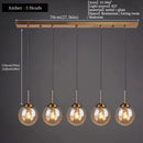 Nordic Glass Pendant Light With Polished Steel Finish