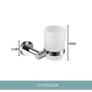 GobekUsa Bathroom Essentials Set: Towel Bar, Toilet Paper Holder, Bathrobe Hook, Soap Dish, Toilet Brush